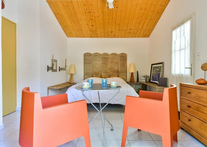 500 M De La - Jardin - Maison Pour 6